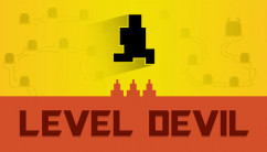 Level Devil - NOT A Troll Game background